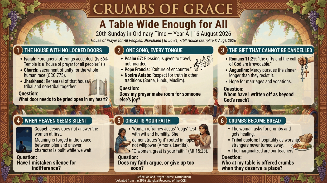 20th Sunday in Ordinary Time