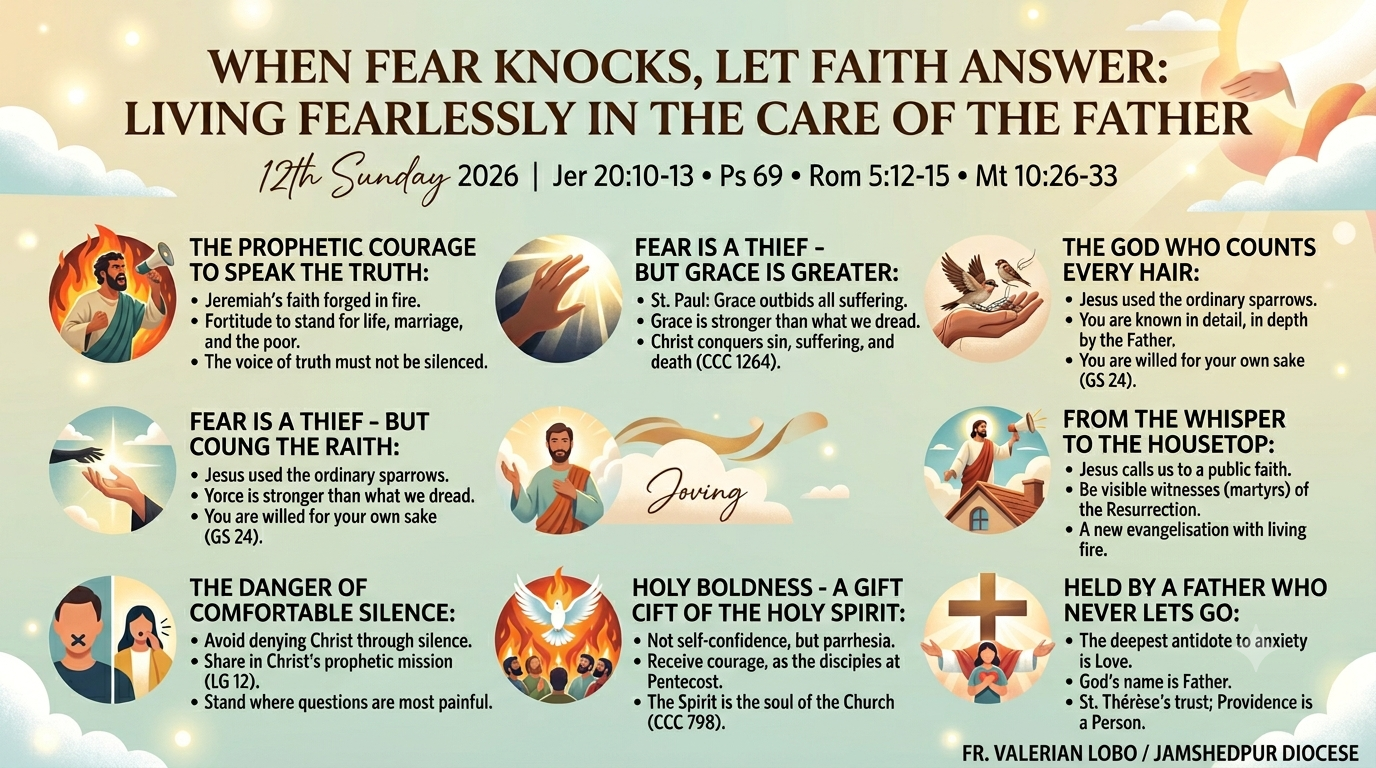 Homily for the 12th Sunday in Ordinary Time