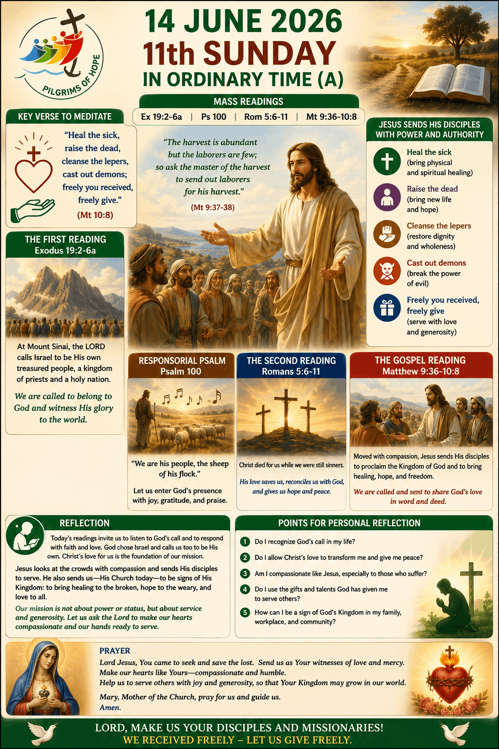 11th Sunday in Ordinary Time