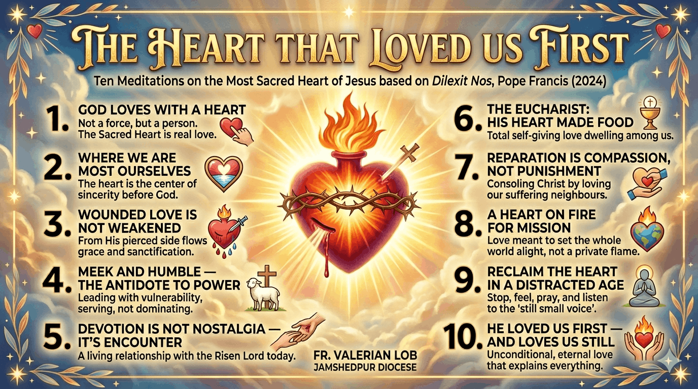 Reflections on The Sacred Heart of Jesus based on Dilexit Nos