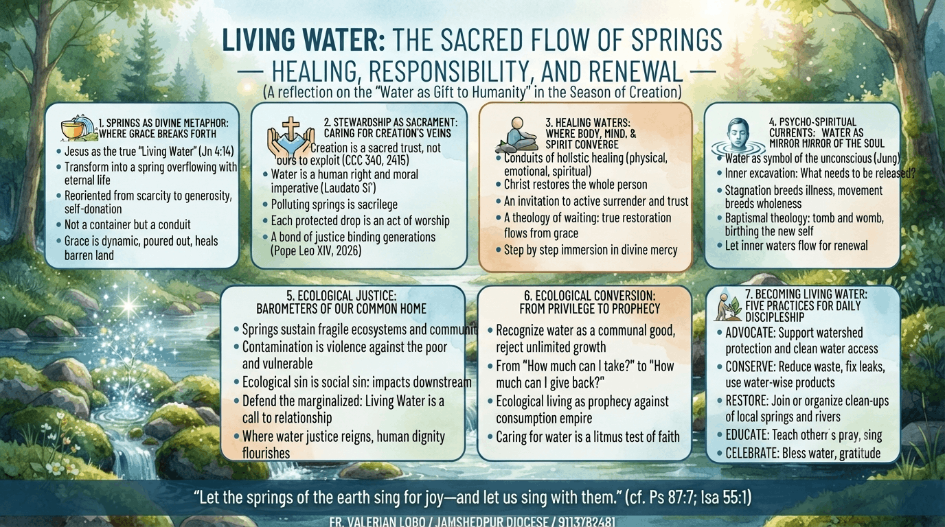 A reflection on the “Water as Gift to Humanity -in the season of creation