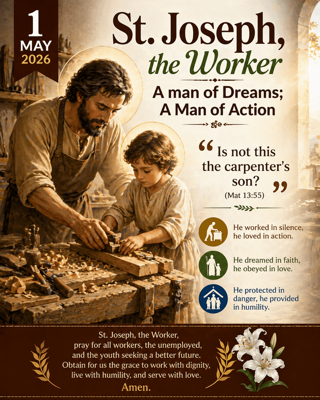 St. Joseph, the Worker