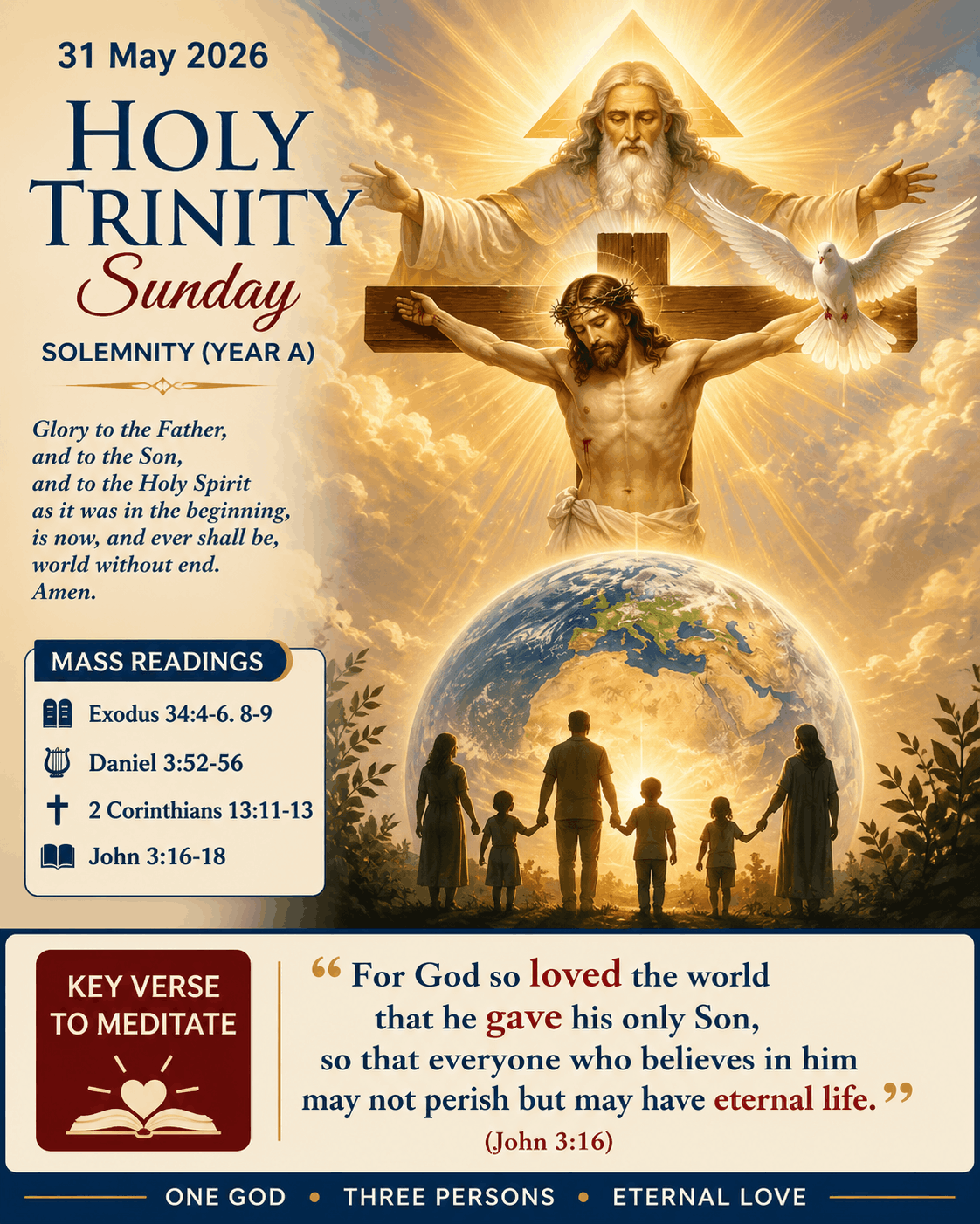 Holy Trinity Sunday - Solemnity