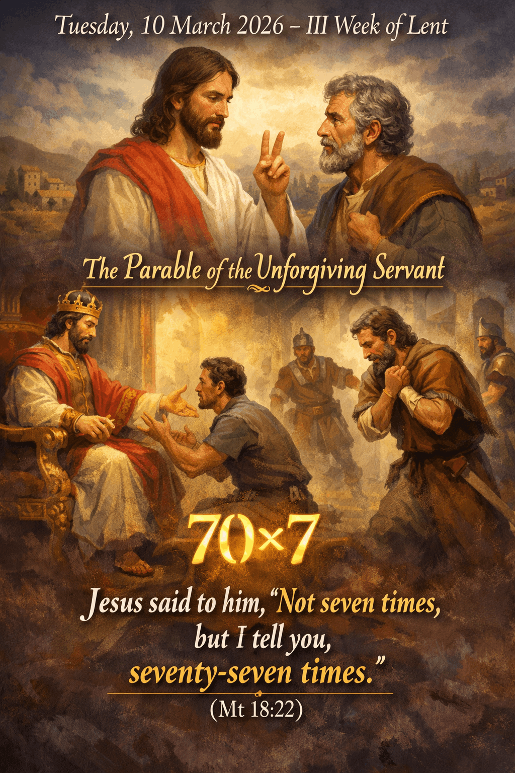 Sermon for Tuesday of the Third Week of Lent