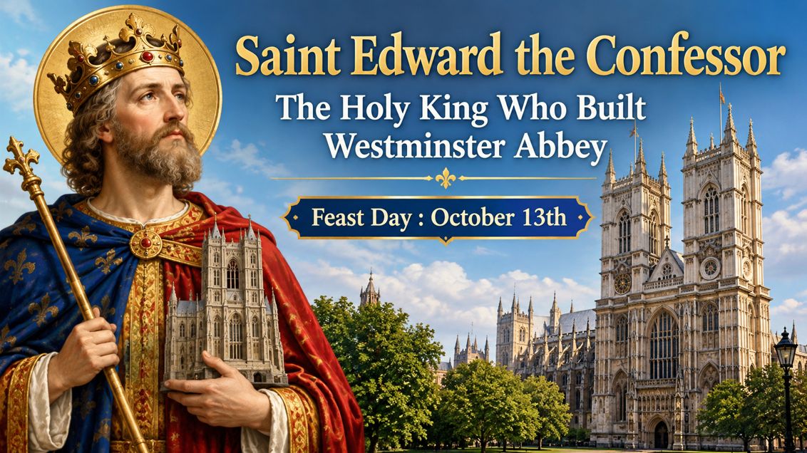 Saint Edward the Confessor: The Holy King Who Built Westminster Abbey