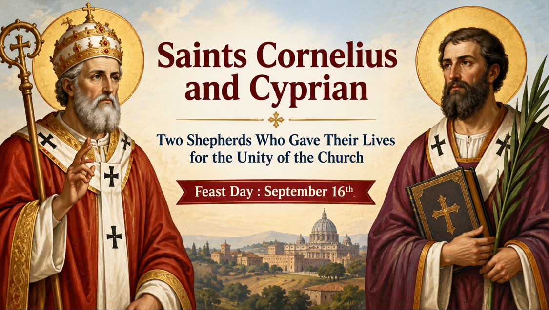 Saints Cornelius and Cyprian: Two Shepherds Who Gave Their Lives for the Unity of the Church