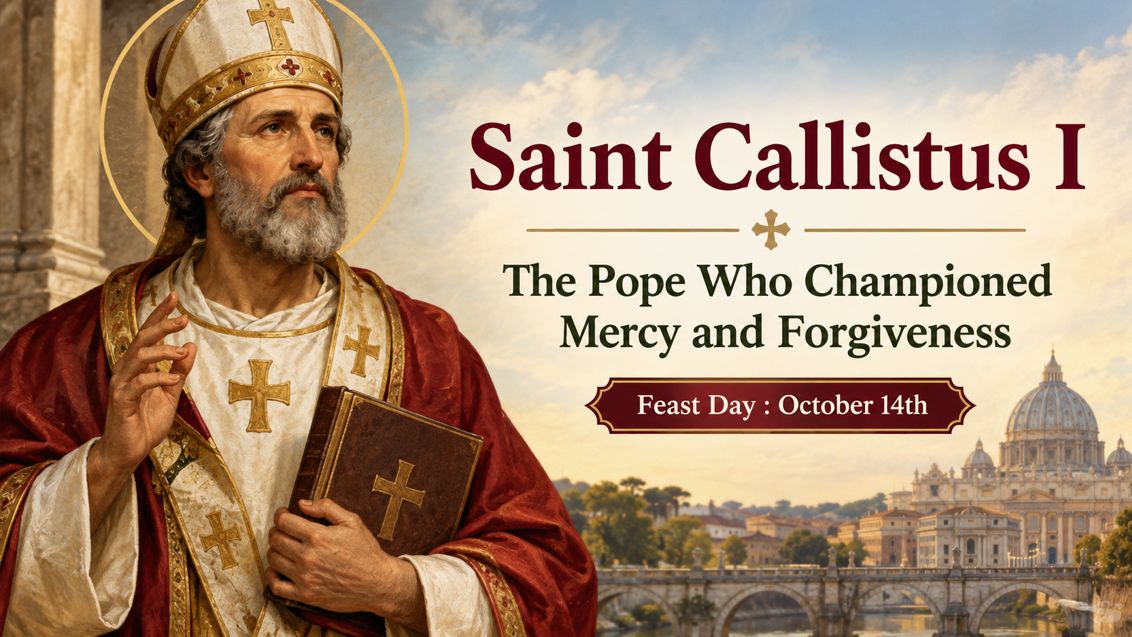 Saint Callistus I: The Pope Who Championed Mercy and Forgiveness