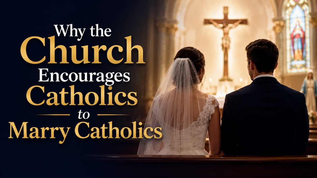Why the Church Encourages Catholics to Marry Catholics
