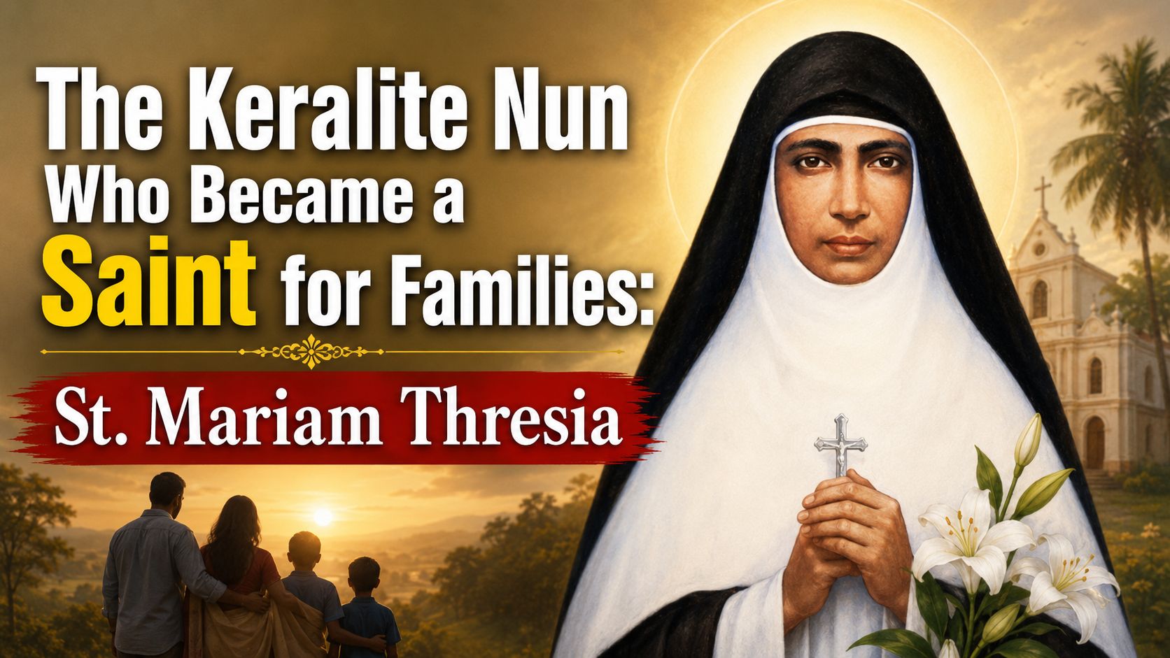 The Keralite Nun Who Became a Saint for Families: St. Mariam Thresia