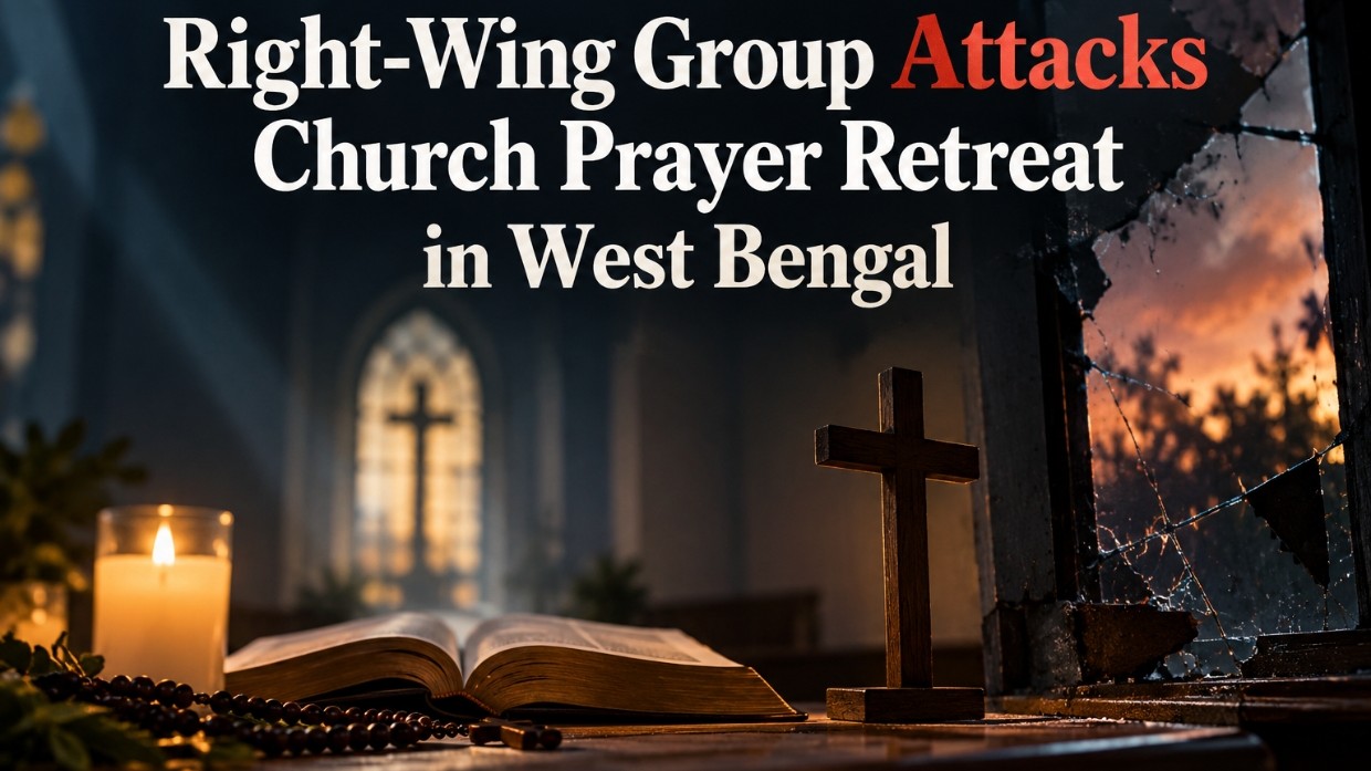 Right-Wing Group Attacks Church Prayer Retreat in West Bengal