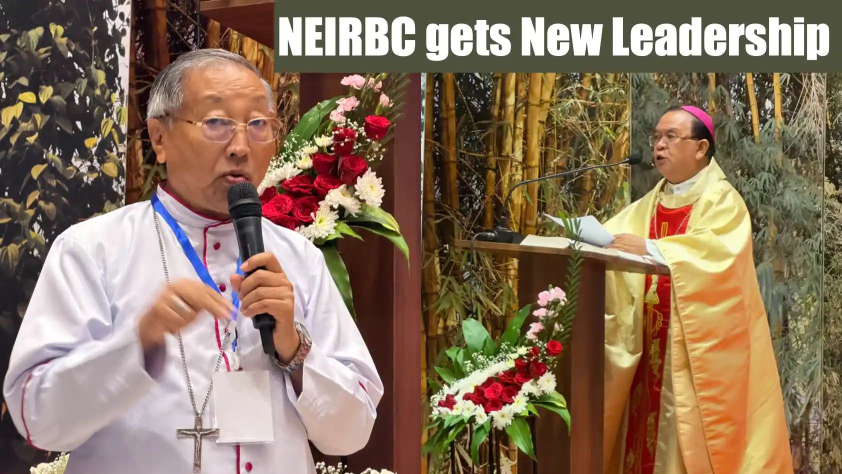 Archbishop Victor Lyngdoh Elected NEIRBC President, Archbishop Linus Neli Vice President