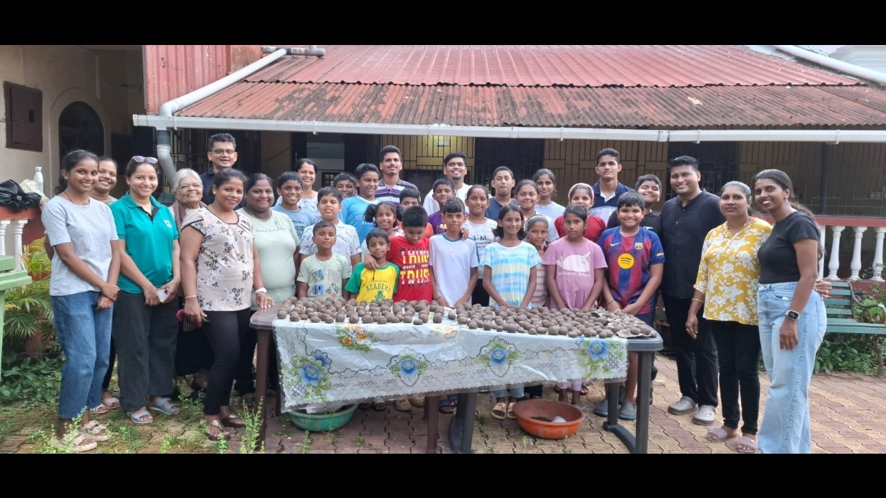 Holy Cross Chapel Promotes Ecological Responsibility Through Seed Bomb Workshop