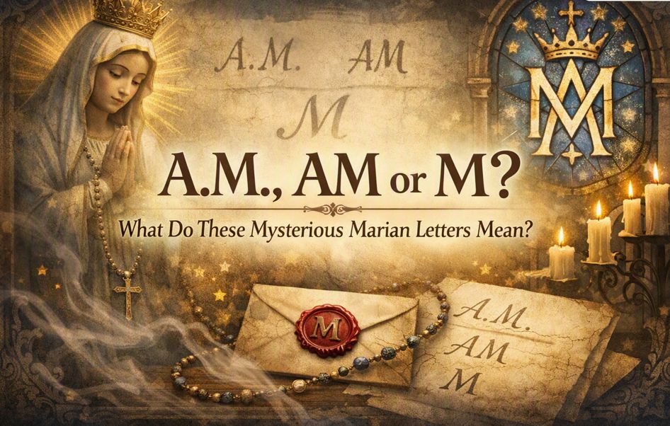 A.M., AM or M? What Do These Mysterious Marian Letters Mean?