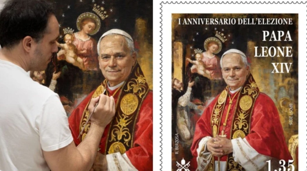Vatican Stamp Artist of Pope Leo XIV Reflects on Sacred Art and the Limits of AI