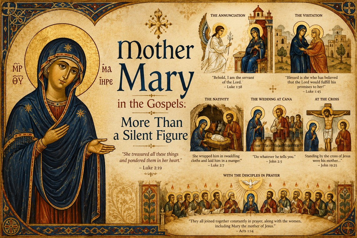 Mary in the Gospels: More Than a Silent Figure — The Hidden Strength of the Mother Who Changed Salvation History