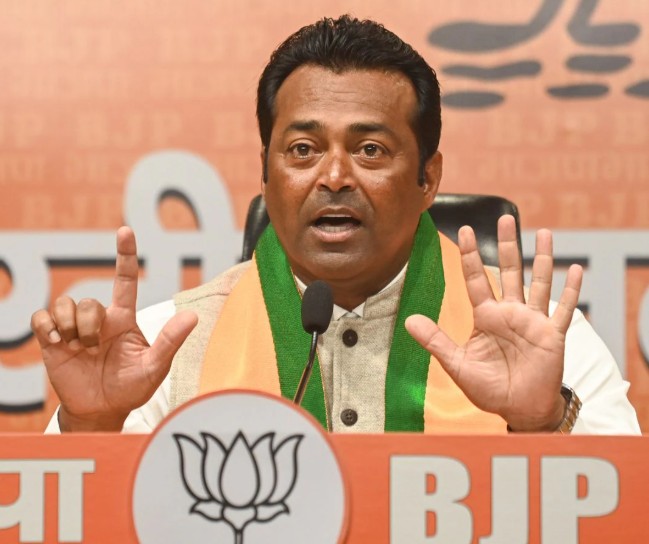From Grand Slams to Public Service: Leander Paes Joins BJP Ahead of Bengal Polls