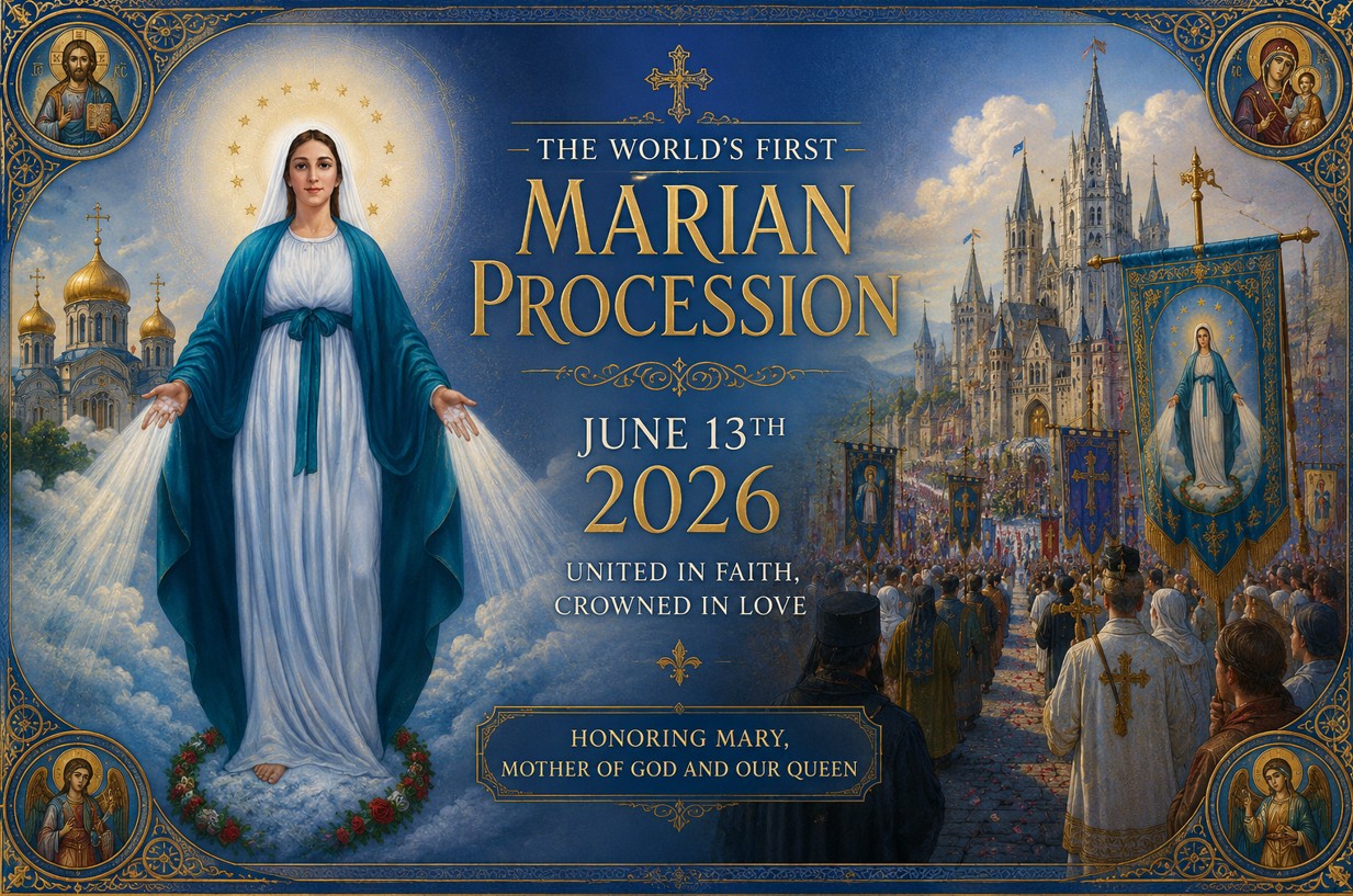 One Rosary, One World: The Historic Marian Procession Uniting Six Continents in a Global Prayer for Peace