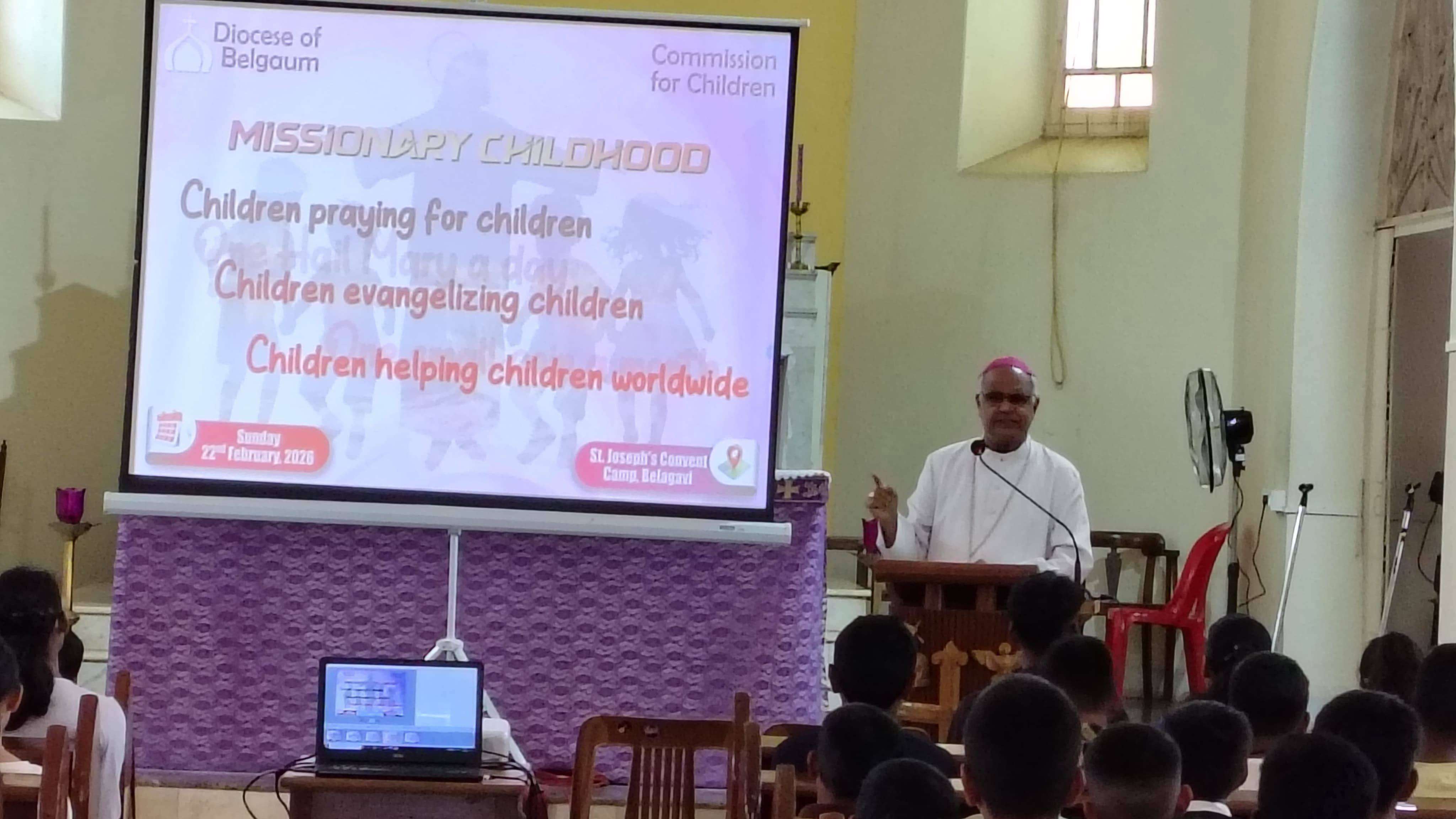 Belgaum Diocese Hosts Sacrament-Centred Lenten Retreat for Children