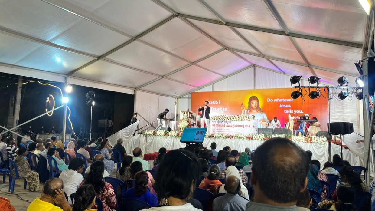 Encounter and Evangelisation Session Inspires Faithful at Cana Bible Convention in Bengaluru