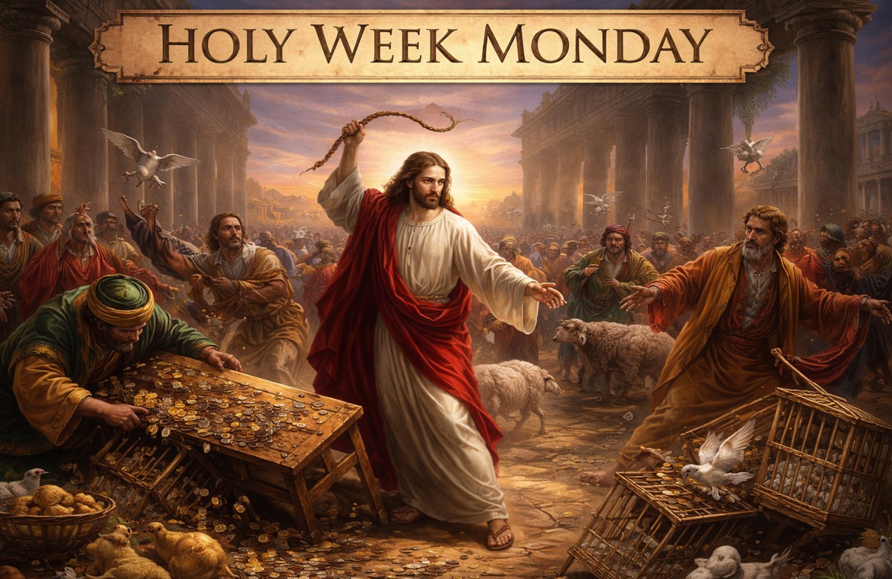 He Cleansed the Temple… and Challenged the World: The Truth Behind Holy Week Monday