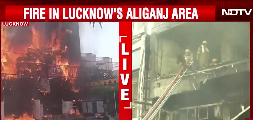 Lucknow Fire Tragedy: Around 15 Students Reported Dead in Coaching Centre Blaze, Safety Questions Raised