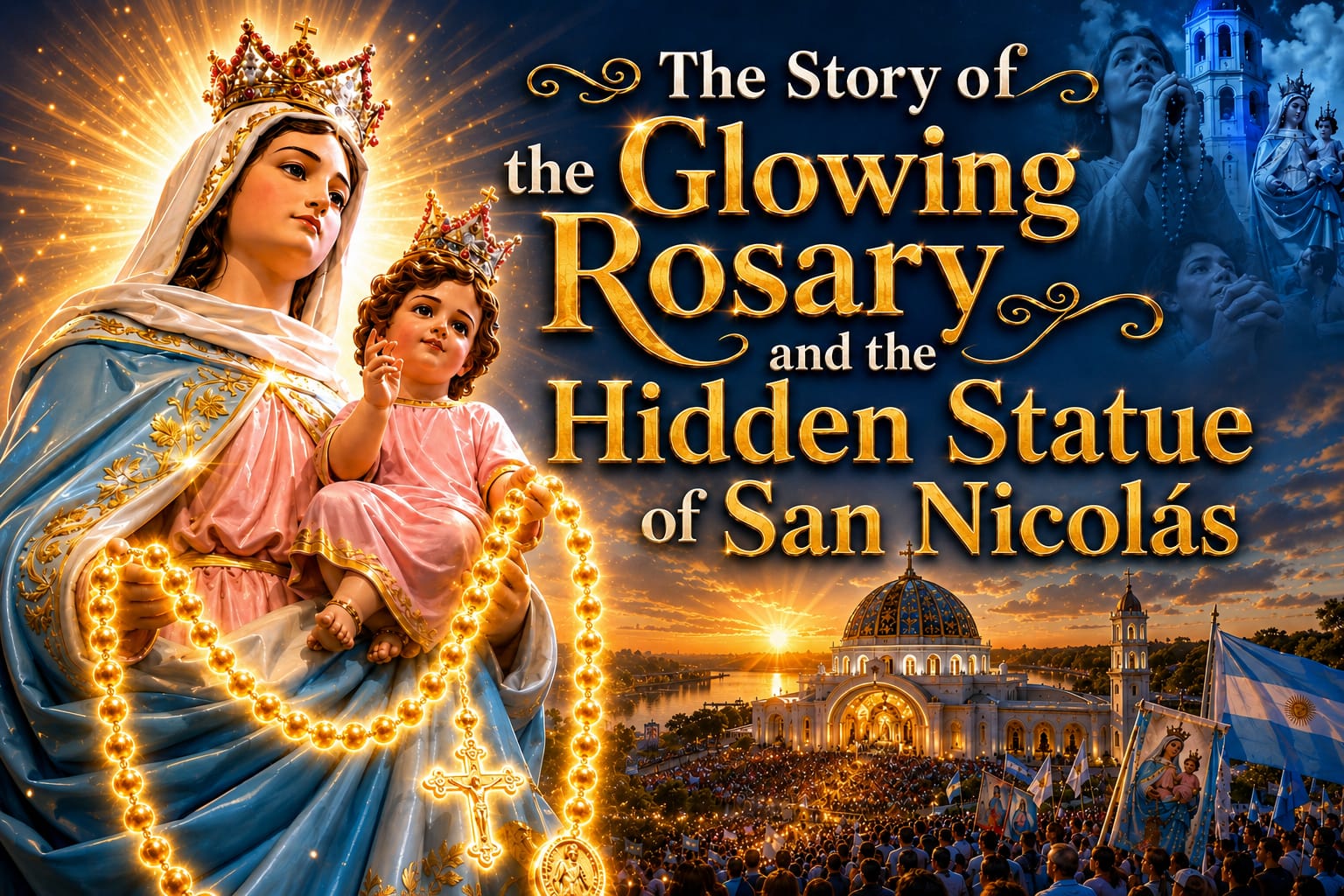 The Story of the Glowing Rosary and the Hidden Statue of San Nicolás